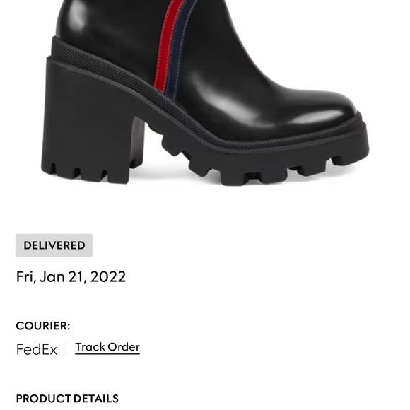 Gucci women’s ankle boot interlocking G size 36 - Picture 8 of 8